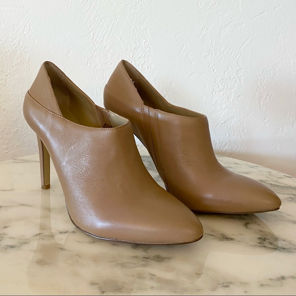 Ann Taylor Leather Booties